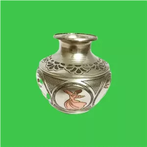 گلدان خمره ای قلمزنی خانمان مدل 343475