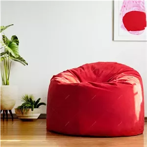 مبل شنی تک نفره مدل کامفی کاسپیلون با رویه ترک- سفارشی خانمان مدل 321291