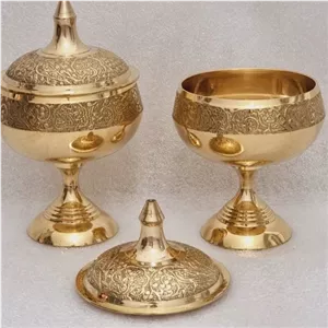 قندان برنزی هندی خانمان مدل 337609