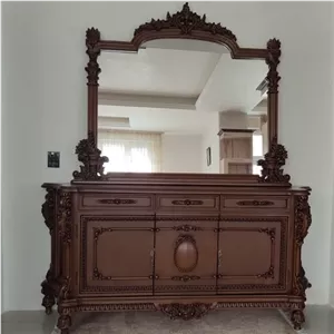 اینه کنسول سلطنتی مدل نگین خانمان مدل 312488
