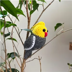 عروسک عروس هلندی بافتنی دست بافت سرکلیدی خانمان مدل 374508