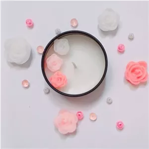 شمع معطر مدل غنچه گل رز کد 1 خانمان مدل 332017