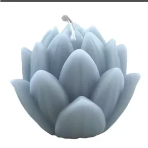 شمع دست ساز مدل لوتوس خانمان مدل 335380