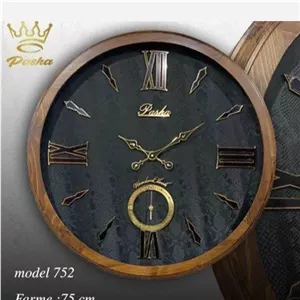 ساعت دیواری پاشا، کد 752، قطر 75 سانتی متر خانمان مدل 341973