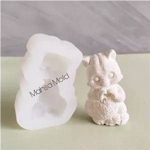 قالب سیلیکونی گربه قلبی خانمان مدل 354765