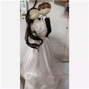 عروسک عروس و داماد خانمان مدل 373064
