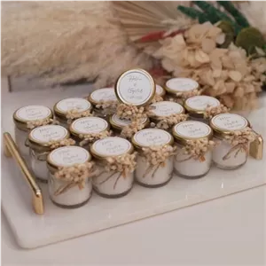 گیفت شمع عروسی خانمان مدل 332030