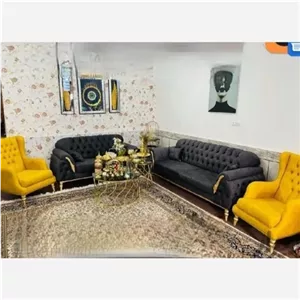 مبل راحتی آیسان مدل پاریسرنگبندی سبز آبی قرمز خانمان مدل 321974