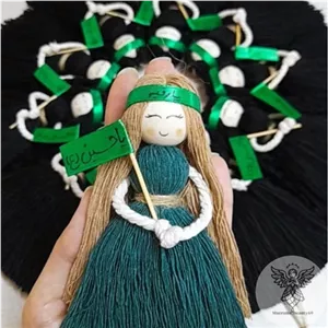 گیفت محرم عروسکی مکرومه 2 خانمان مدل 362660