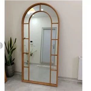آینه قدی چوبی گنبدی پنجره ای هزینه ارسال رایگان نیست به صورت میباشد خانمان مدل 337584