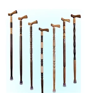 عصا چوبی راش خراطی شده خانمان مدل 348162