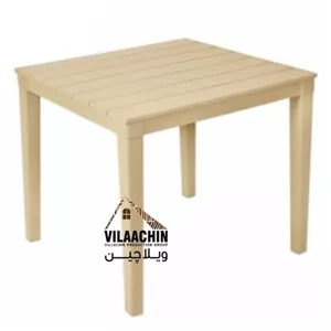 میز پلاستیکی پلیمری مدل سارینا خانمان مدل 312354