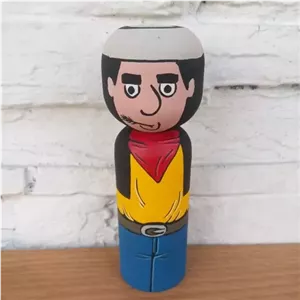 عروسک چوبی مدل لوک خوش شانس خانمان مدل 371678