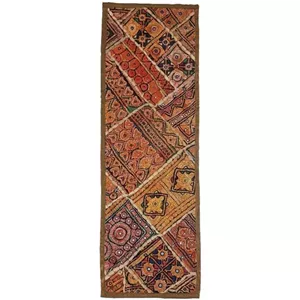 رومیزی سوزن دوزی گلابتون کد ZARIRAN18 مستطیل باریک خانمان مدل 362718