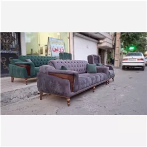 مبل راحتی ماهور 8 نفره با پارچه های خارجی خانمان مدل 320411