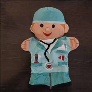 عروسک نمایشی دستکشی مدل دکتر برند امریکایی Melissa and Doug خانمان مدل 371612