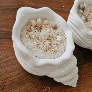 شمع گوش ماهی دریایی خانمان مدل 332079