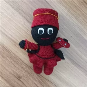 عروسک بافتنی حاجی فیروز خانمان مدل 372451