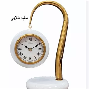 ساعت رومیزی موتور آرام گرد چوب و فلز آرتمیس کد 1010 خانمان مدل 339722