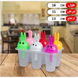 قالب بستنی خرگوشی 6 تایی خانمان مدل 358549