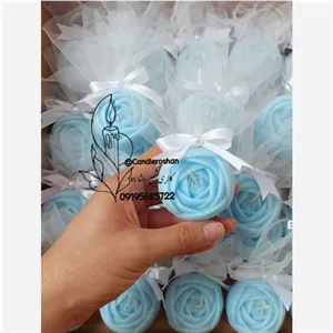 گیفت شمع عروسی گیفت رز پیونی خانمان مدل 334506