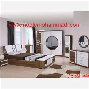 سرویس خواب تمام ام دی اف می باشد. F297 خانمان مدل 326898