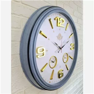 ساعت دیواری سیکو مدل 220 طوسی خانمان مدل 340784