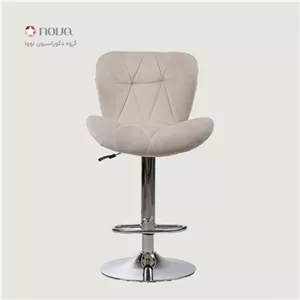 صندلی گردون اپنی زین اسبی روکش مخمل خانمان مدل 331368