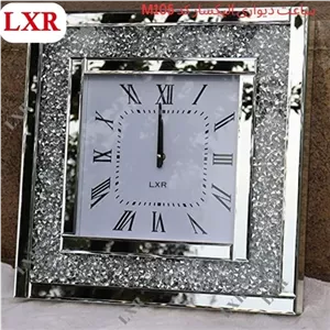 ساعت دیواری الیکسار مدل نگینی کد M105 خانمان مدل 342843