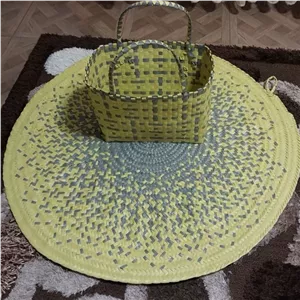 ساک حصیری وسفره حصیری خانمان مدل 348378