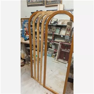 اینه قدی سر هلال چوبی 51*160 خانمان مدل 335983