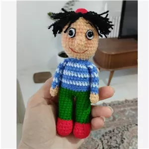 عروسک بافتنی کلاه قرمزی خانمان مدل 367516