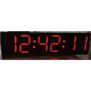 ساعت ال ای دی دیجیتال دیواری led ابعاد40در130 خانمان مدل 340090