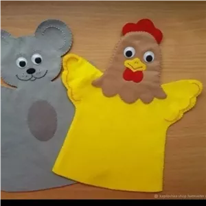 عروسک دستکشی مرغ عروسک دستکشی خروس عروسک دستکشی موش عروسک نمایشی مرغ عروسک نمایشی خروس عروسک نمایشی مووش خانمان مدل 370951
