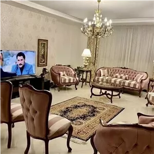 سرویس مبل سلطنتی مدل زمردد ارسال با باربری خانمان مدل 323362