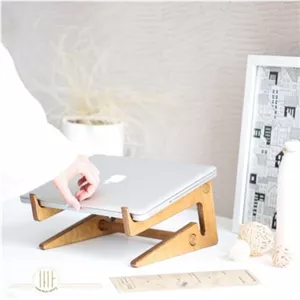 میز لپ تاپ قابل حمل پایه بلند خانمان مدل 316788