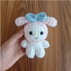 عروسک بافتنی خرگوش مای ملودی خانمان مدل 372263