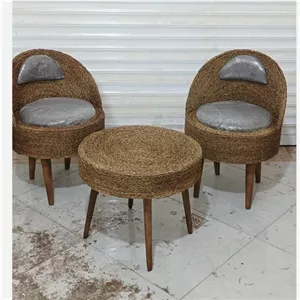 ست پاف حصیری سنتی خانمان مدل 320284