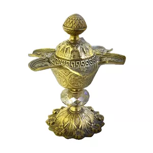 قندان برنجی طرح ستاره خانمان مدل 339604