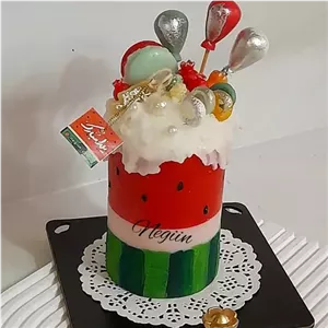 شمع کیک یلدایی با جعبه کادویی خانمان مدل 334491