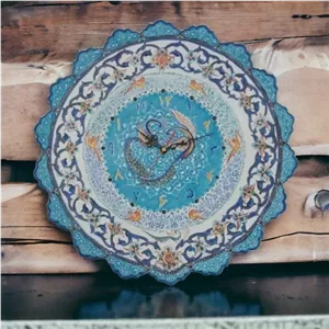 ساعت میناکاری دیوارکوب کد S1009 خانمان مدل 337666 