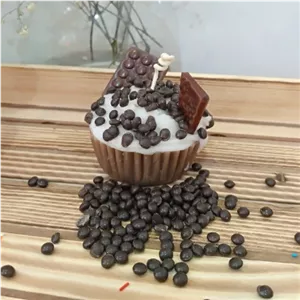 شمع کاپ کیک کاکائویی خانمان مدل 334555