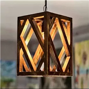 لوستر روستیک خانمان مدل 349879
