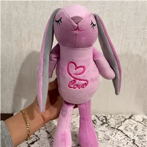 عروسک خرگوش گوش دراز خانمان مدل 373336