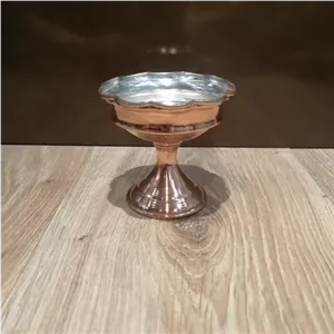 پیاله کوچک مسی طرح دیبا خانمان مدل 340199