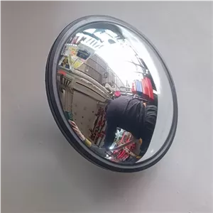 آینه گرد پشت استیل خانمان مدل 336599