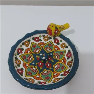 جا اودی میناکاری شده سفالی در طرح و رنگهای مختلف و با کیفیت خانمان مدل 337568 