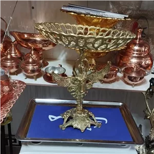 میوه خوری برنزی مدل فرشته خانمان مدل 343174 