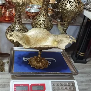 کشکول برنزی ایرانی طرح هندی خانمان مدل 338640