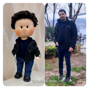 عروسک خنگول پسر سفارش از روی عکس با قد 38 سانتی متر خانمان مدل 373039